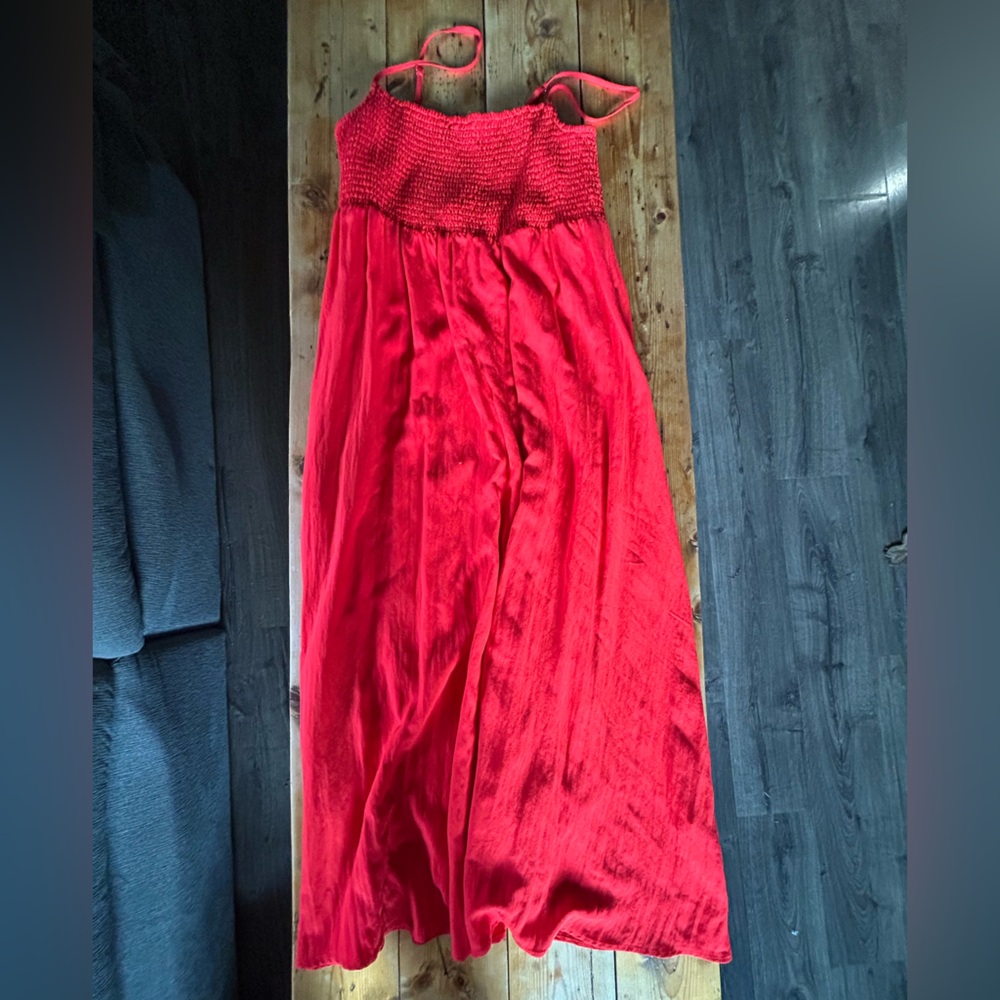 Z Supply Red Maxi Dress